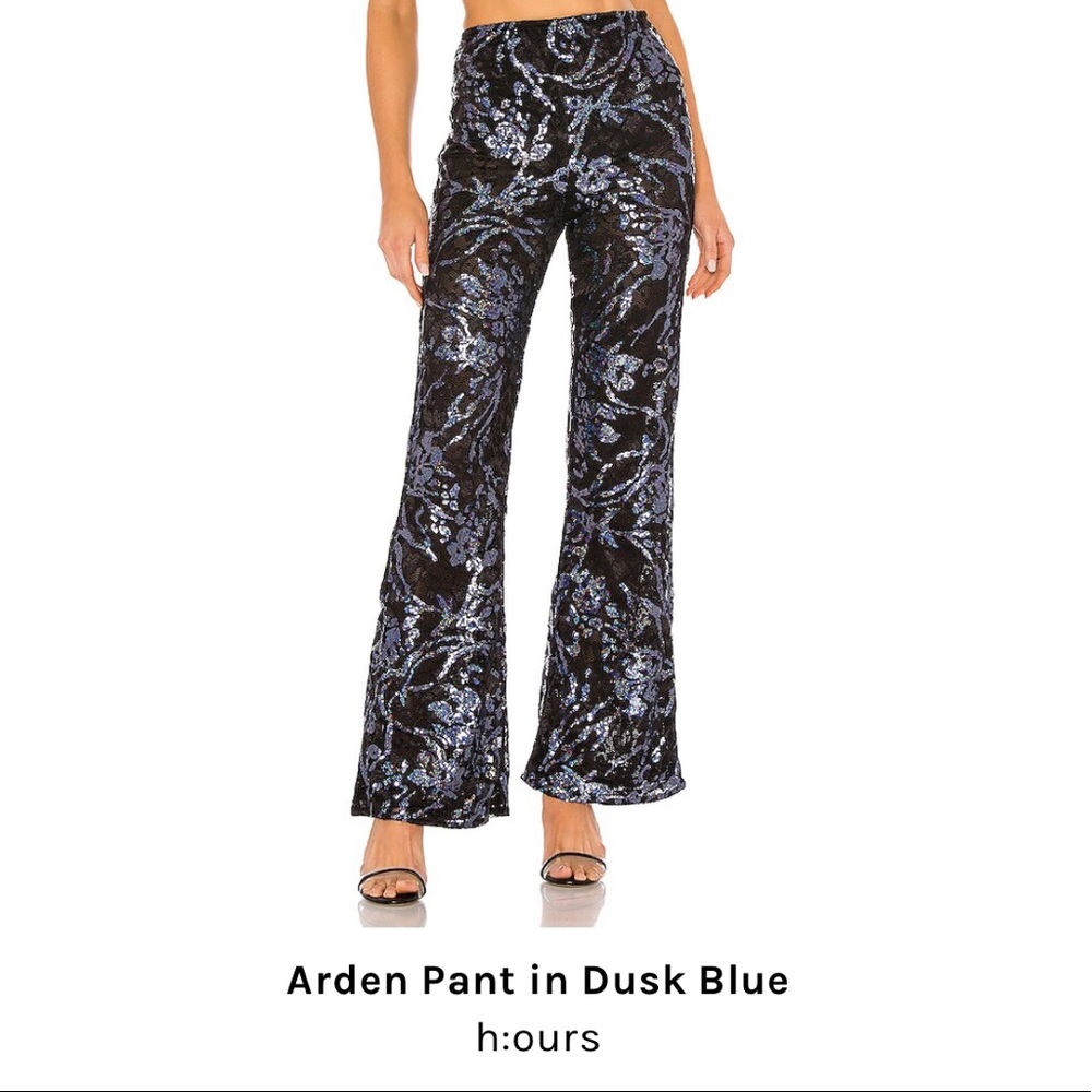 h:ours pants NWT Size S, dusk blue